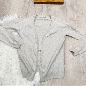 Zara Sweaters - Zara Beige Button Front Long Sleeve Cardigan 3123 Zara Sweaters - Zara Beige Button Front Long Sleeve Cardigan 3123